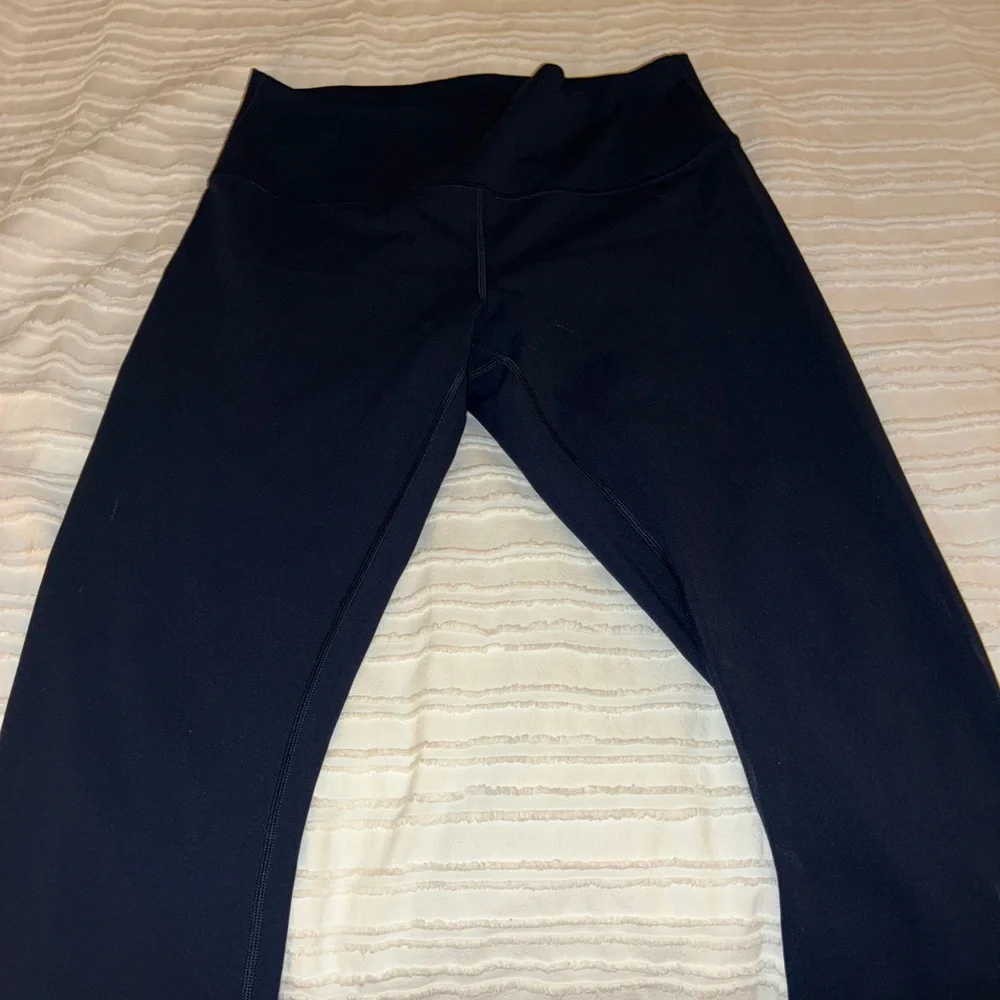 Lululemon Wunder Under High Rise Leggings Navy Sz 10 - Picture 6 of 6